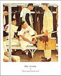 The Rookie Art Poster Print by Norman Rockwell