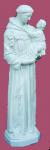 St. Anthony Indoor Outdoor Statue - Granite Look - 24 Inch