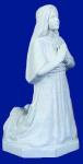 St. Bernadette Indoor Outdoor Statue - 16 Inch - Granite Look