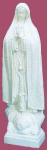 Our Lady of Fatima Indoor Outdoor Statue - White - 24 Inch