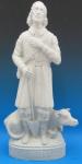 St. Isidore Indoor Outdoor Statue - Granite Look - 24 Inch