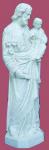 St. Joseph Indoor Outdoor Statue - Granite Look - 24 Inch