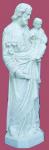 St. Joseph Indoor Outdoor Statue - Granite Look - 24 Inch