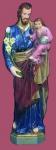 St. Joseph Indoor Outdoor Statue - Painted - 24 Inch