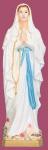 Our Lady of Lourdes Indoor Outdoor Statue - Painted - 24 Inch