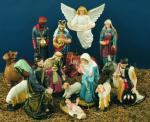 Nativity Set Indoor Outdoor Statues - Painted