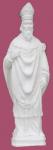 St. Patrick Statue - Indoor Outdoor Statue - White - 24 Inch