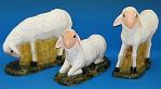 Sheep Statues - For Nativity Set - Indoor Outdoor Painted Statues