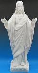 Sacred Heart of Jesus Indoor Outdoor Statue - Granite Looking - 24 Inch