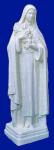 St. Therese Statue - Indoor / Outdoor Statue - Granite Look - 24 Inch