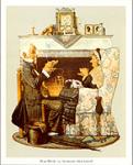 Tea Time Art Poster Print by Norman Rockwell